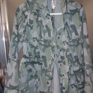 Camouflaged Utility Jacket sz.S